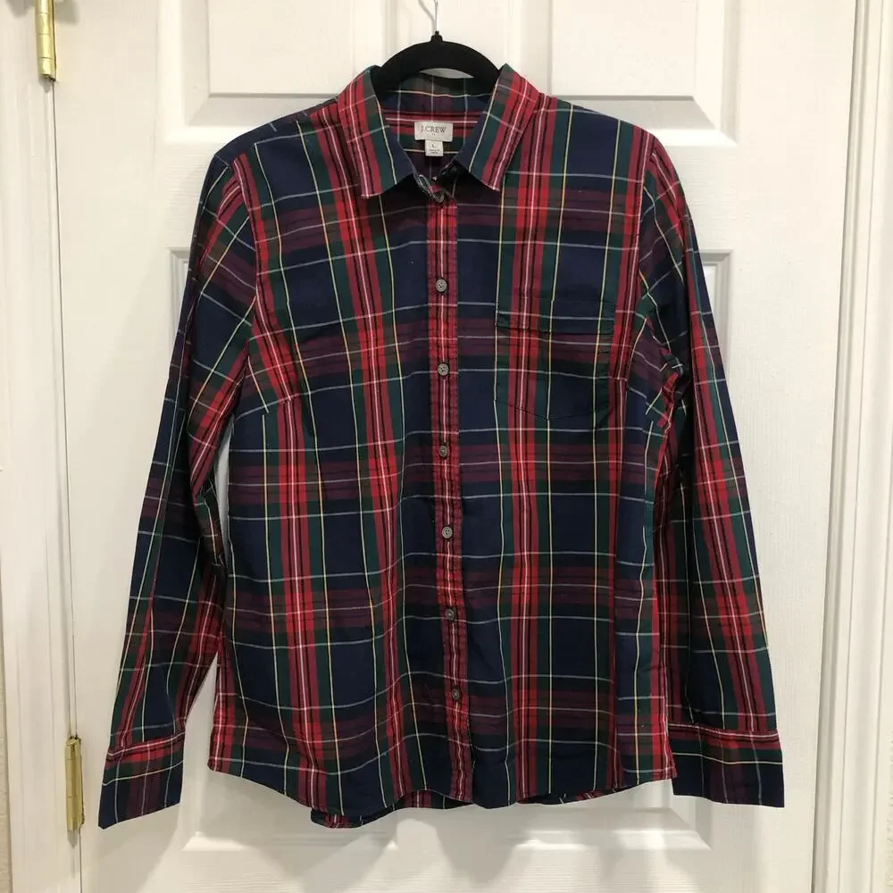 J.Crew Tartan Perfect Shirt